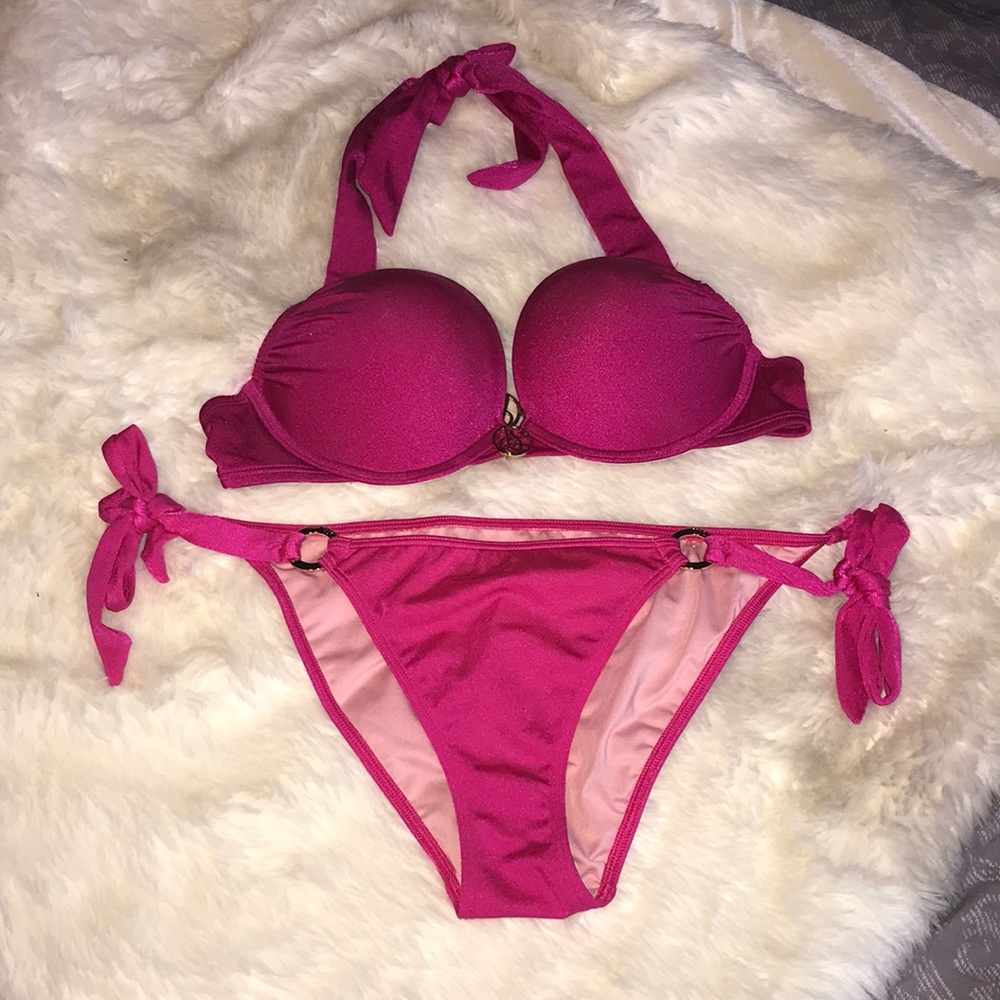 Victoria’s Secret Pink Halter Bikini